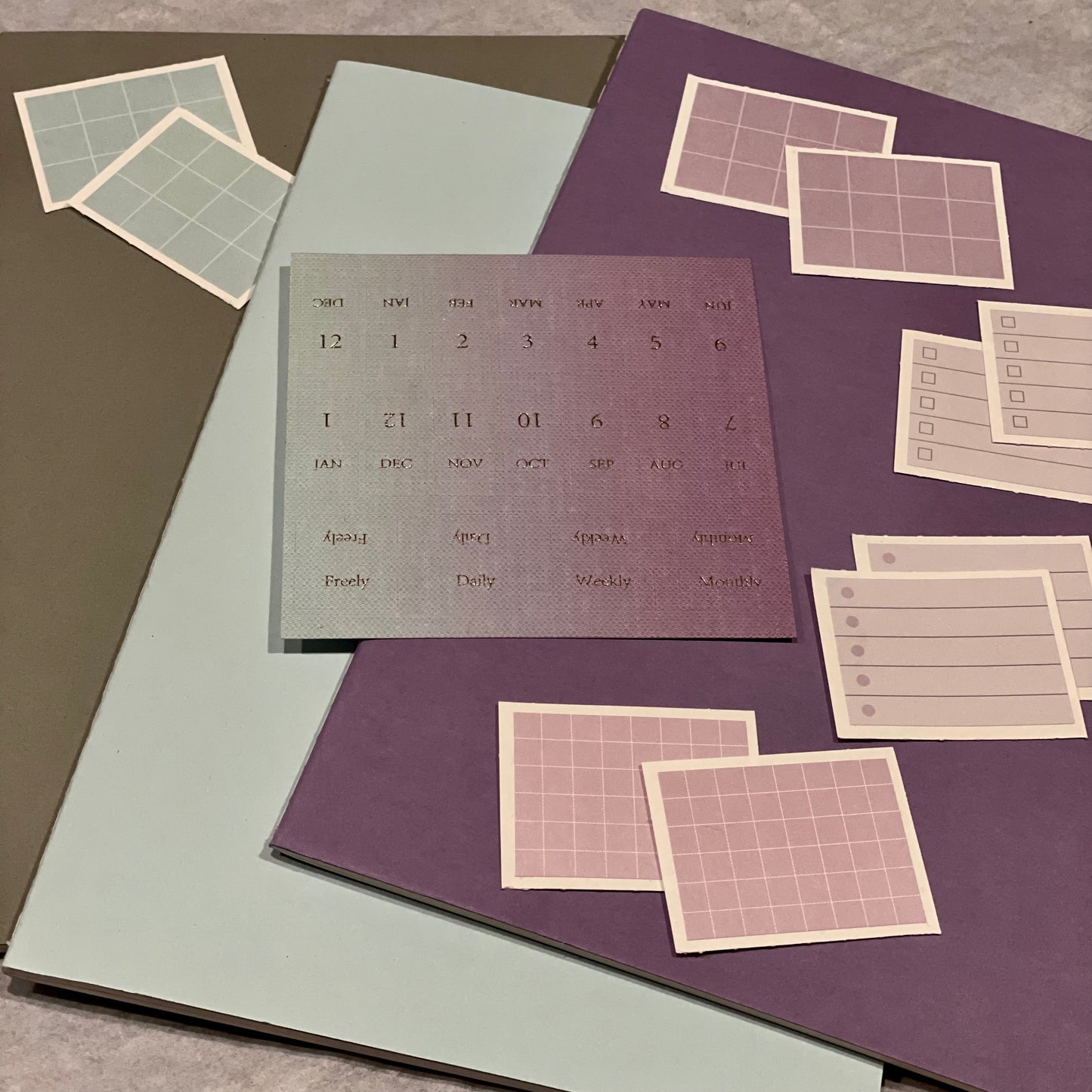 squirrel brain notebook stationery bundle (lined)