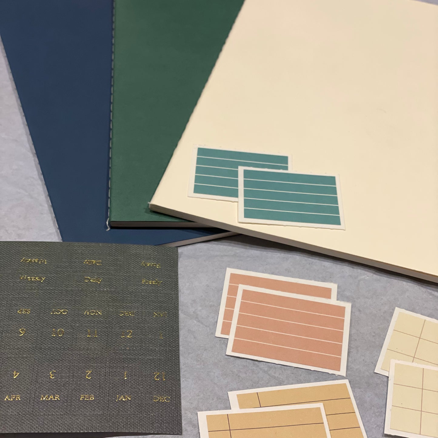 squirrel brain notebook stationery bundle (lined)