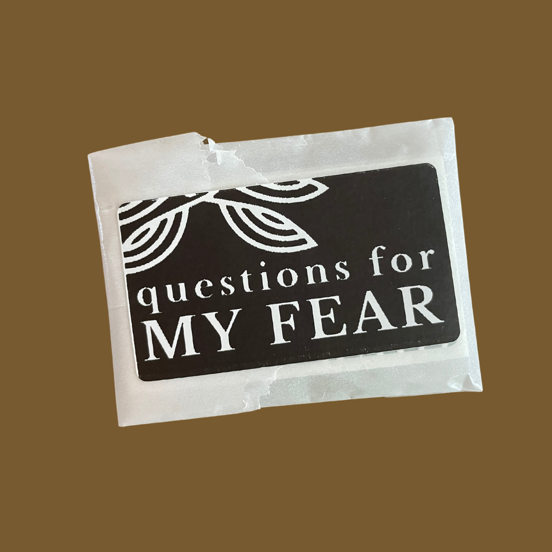 Questions for My Fear sticker pack