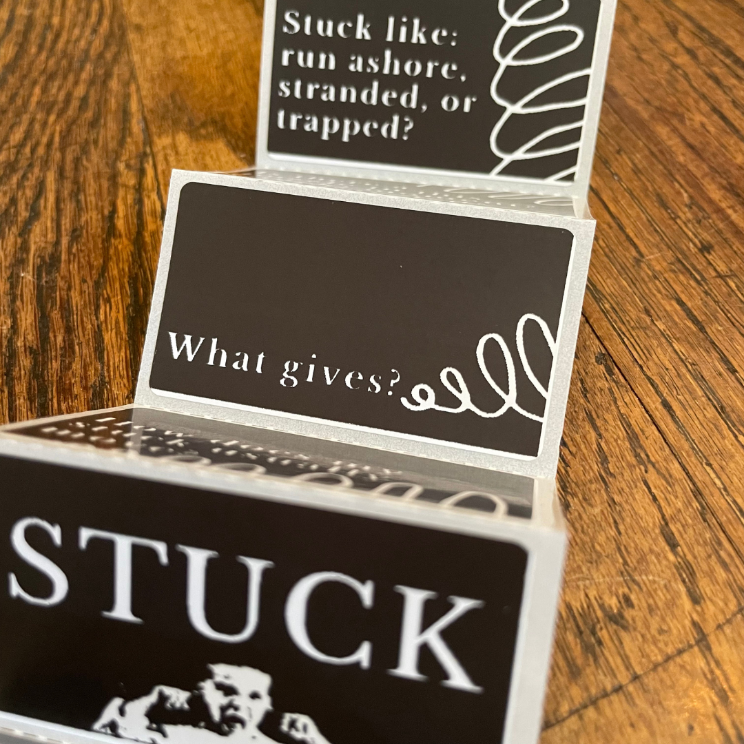 Questions for When I'm Stuck sticker pack