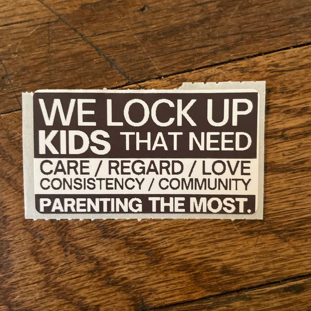 we lock up kids that need care the most