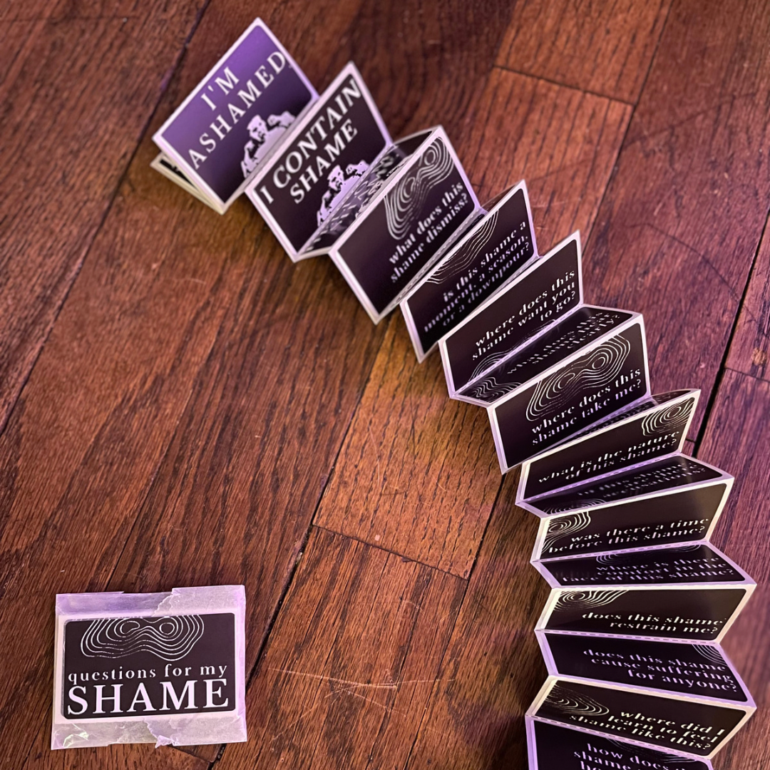 Questions for my shame sticker pack