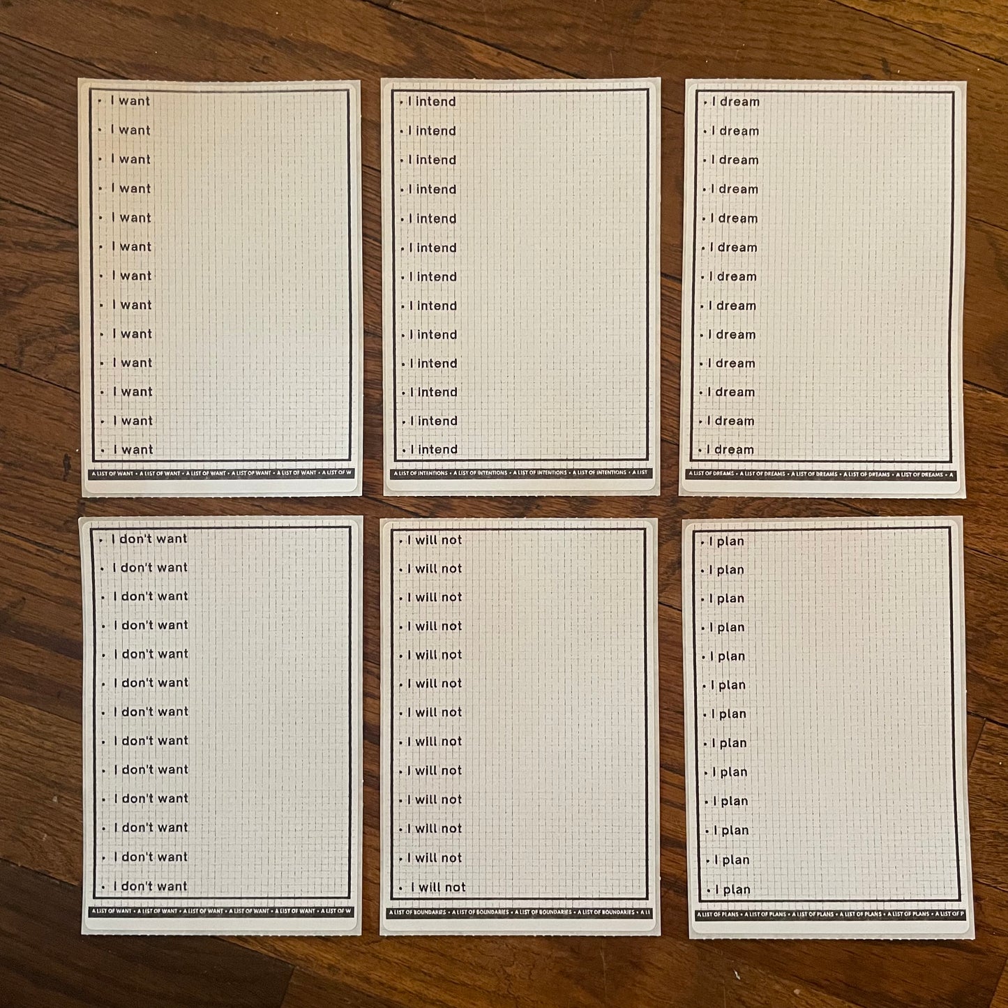 CONSIDERING 2026: Quarterly Mapping Stationery Sticker packs