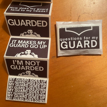 Questions for My Guard sticker pack