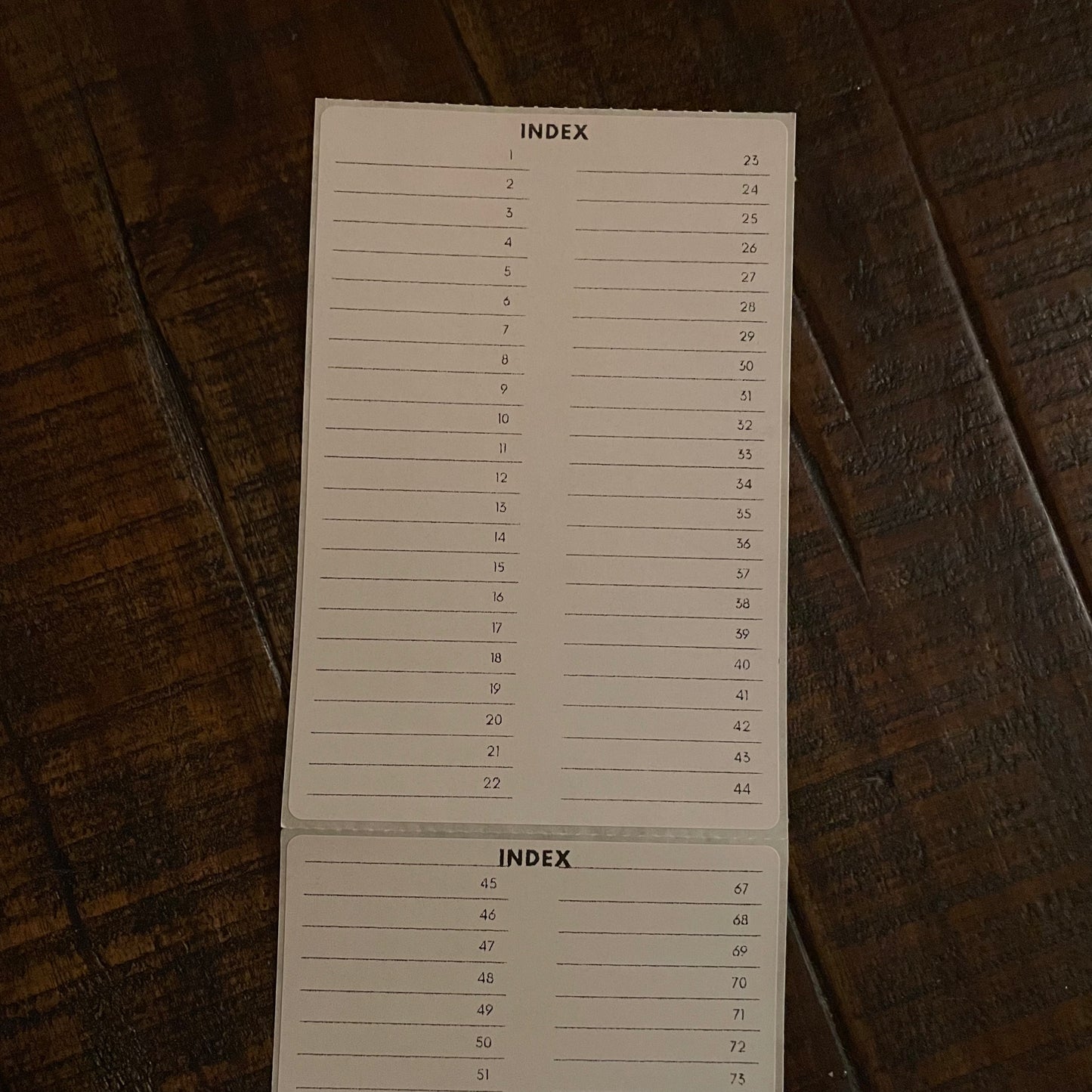 Index ( up to 176 pages)