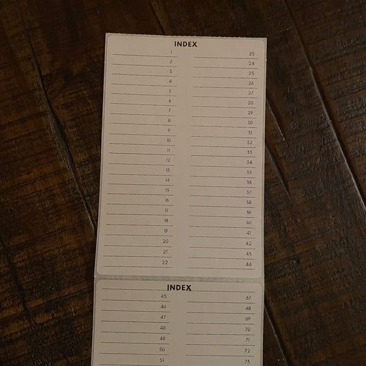 Index ( up to 176 pages)