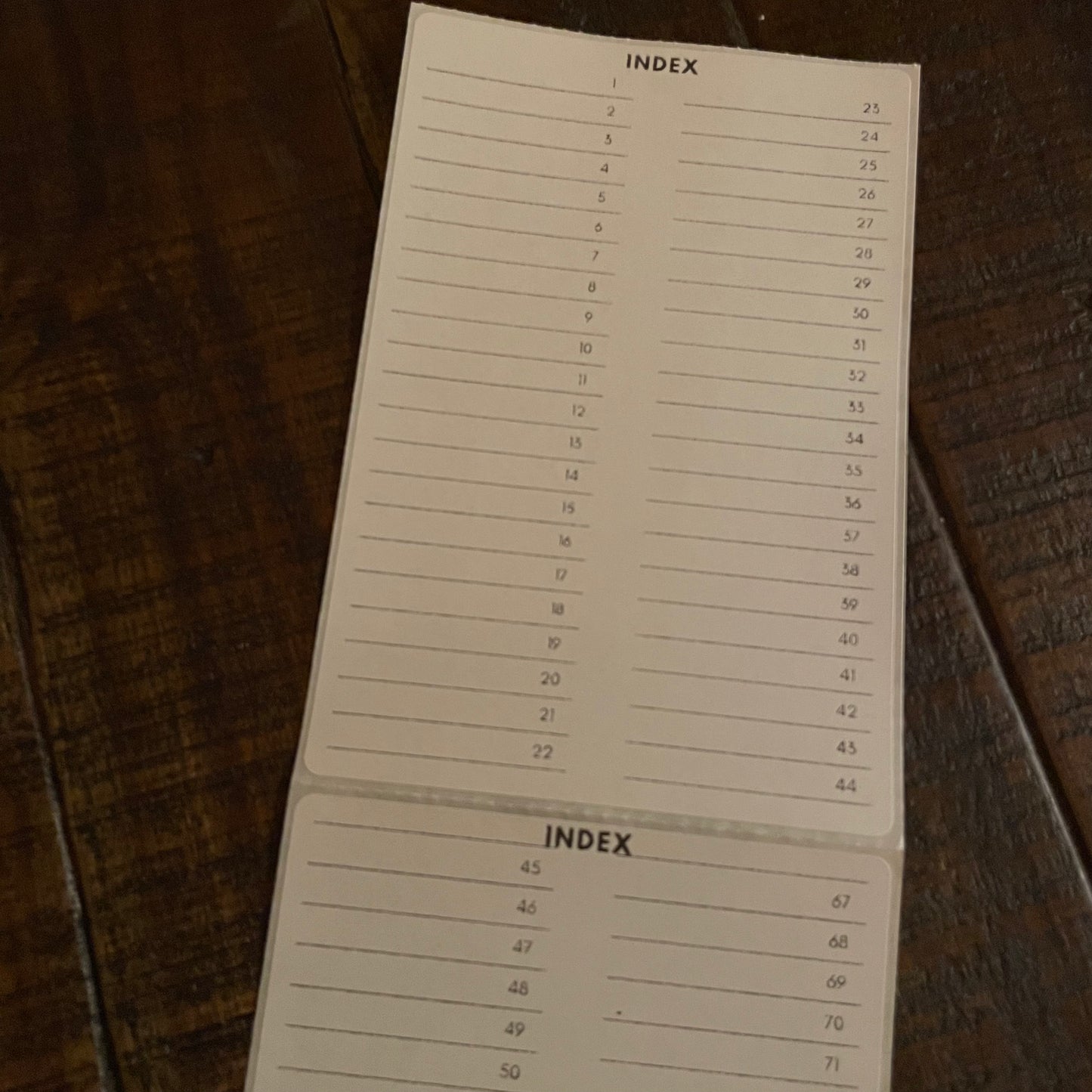 Index (up to 88 pages)