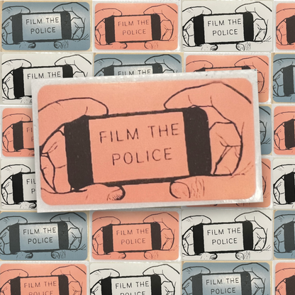 Film the police sticker