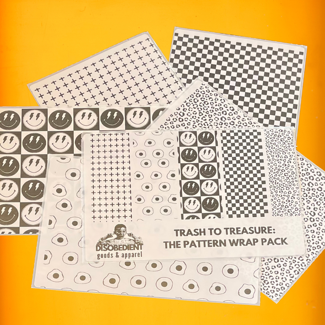 Upcycle wrappers: The Pattern Pack